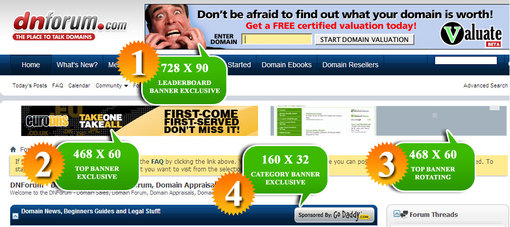 DNForum Ad Slots