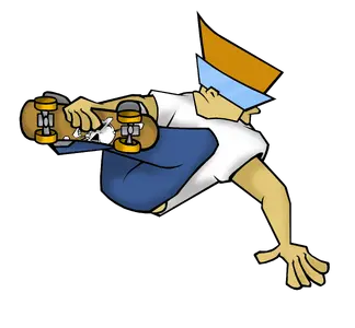 JoeDanger - Skateboarding - 300dpi-CLEAN-Skull-Colored.webp