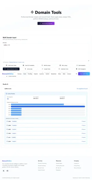 Screenshot 2026-04-21 at 04-48-18 Domain Tools — Professional Domain Analysis & Research Tool...webp