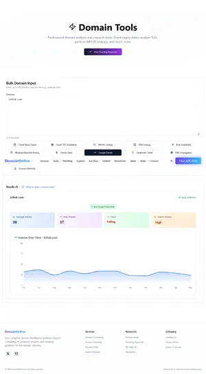 Screenshot 2026-05-06 at 22-31-30 Domain Tools — Professional Domain Analysis & Research Tool...webp