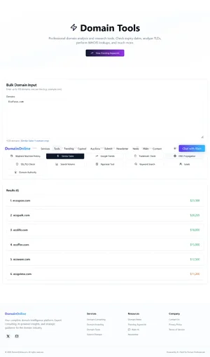 Screenshot 2026-05-03 at 23-34-20 Domain Tools — Professional Domain Analysis & Research Tool...webp