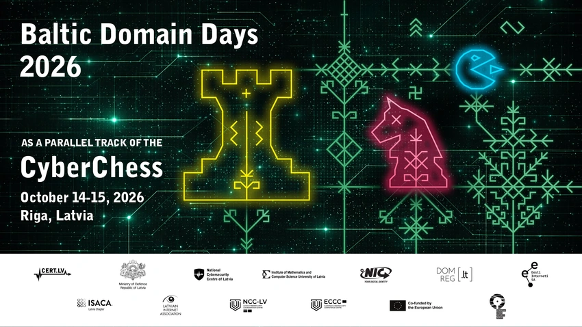 Baltic Domain Days 2026 | 14–15 October 2026 | Riga, Latvia