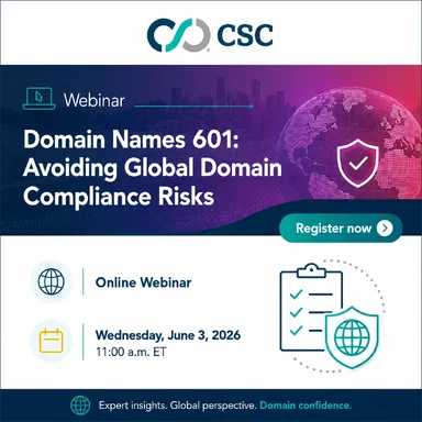 [Webinar] Domain Names 601: Avoiding Global Domain Compliance Risks | 3 June 2026