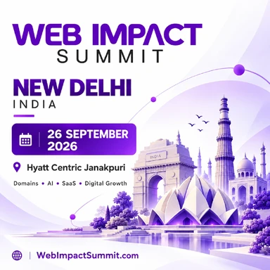 Web Impact Summit 2026 | 26 September 2026 | New Delhi, India