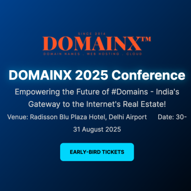 DOMAINX 2025 Conference - 30-31 August 2025, Delhi, India
